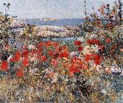 Celia Thaxter Garden, 1890 Childe Hassam